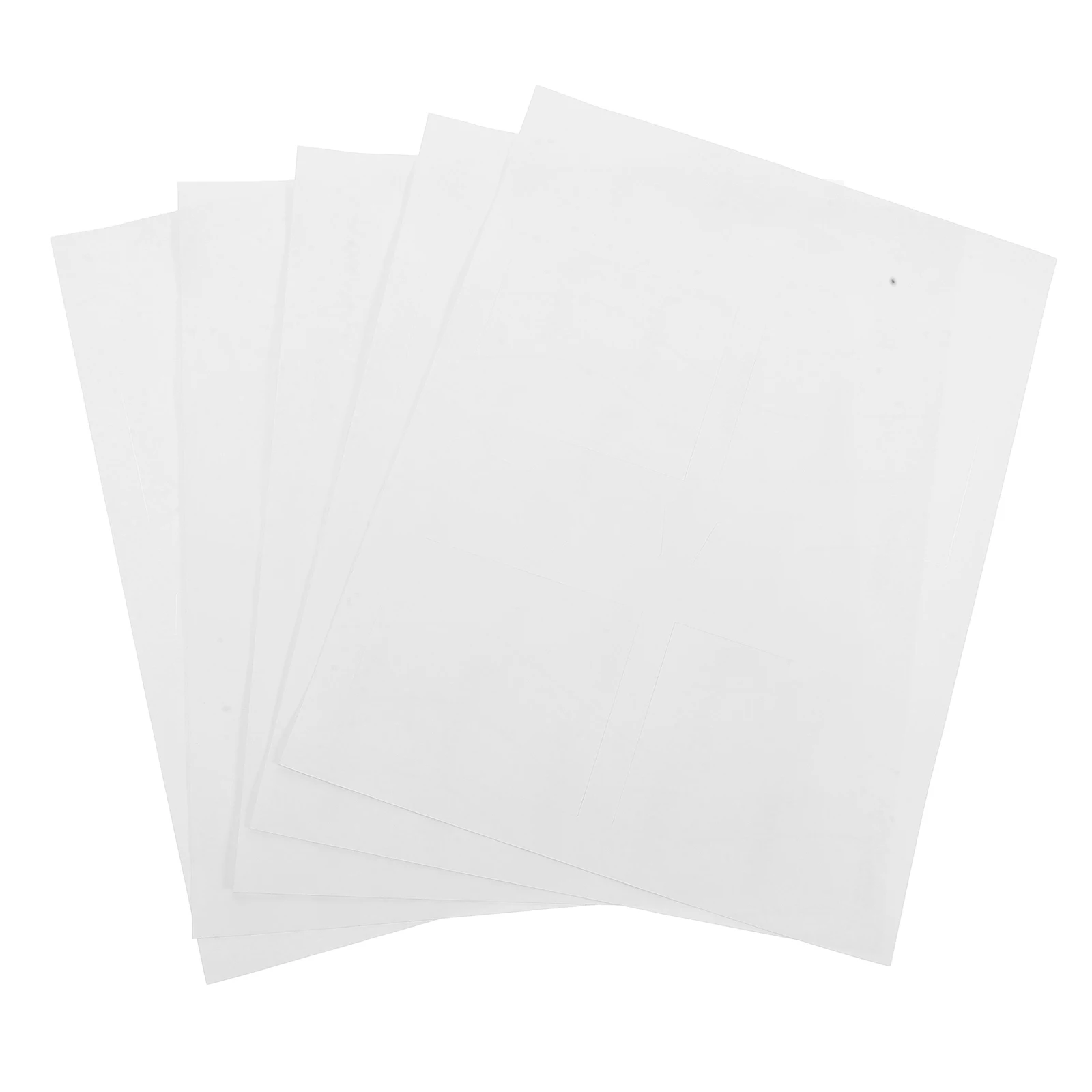 

10PCS Bottle Labels Waterproof Matte Printable Adhesive Stickers Identification Tags Templates Decals for Bottled Beverages