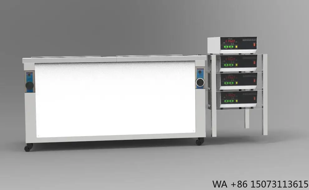 Double Tank Ultrasonic Cleaner With Industrial Rinsing or Drying Tank Ultrasound Cleaning Washing Machine