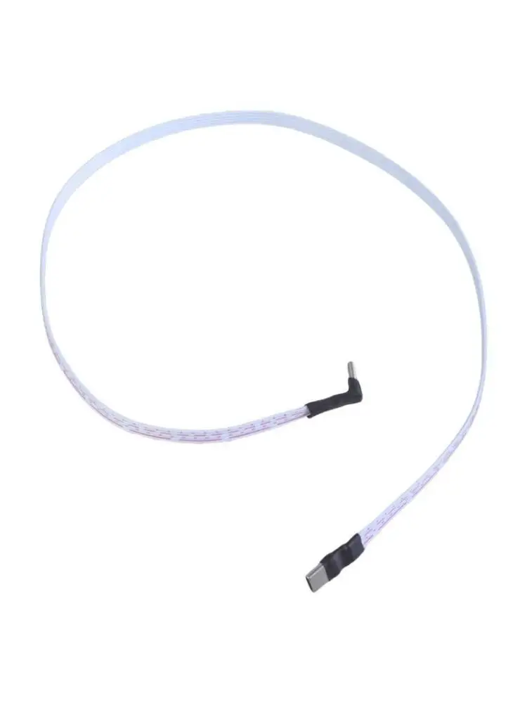 

31BA Type C to Type C Male Adapter Cable 2A Charging and Data Transfer Silicone Wire for FPV & Disk & Phone