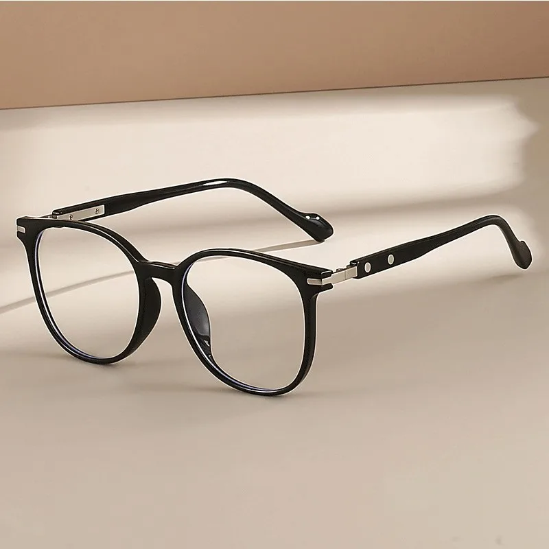 Large Size Anti Blue Light Optical Eyeglasses Glasses Men Optical Myopia Eyewear Custom Prescription Glasses