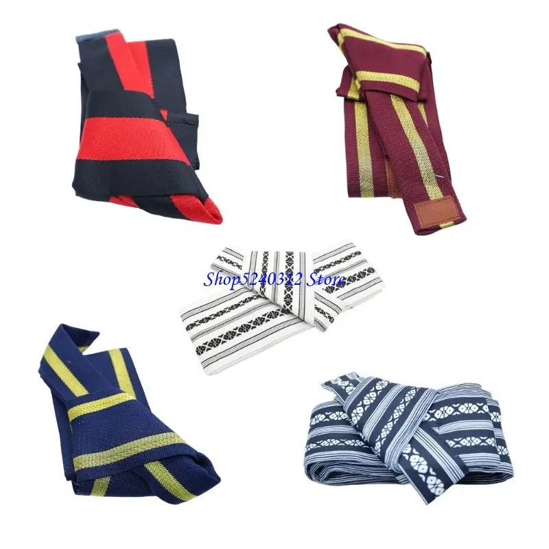 634c-調節可能な伝統的な日本のベルト粘着固定織布サッシュフォーマルおよびカジュアル衣装スタイリングアクセサリー