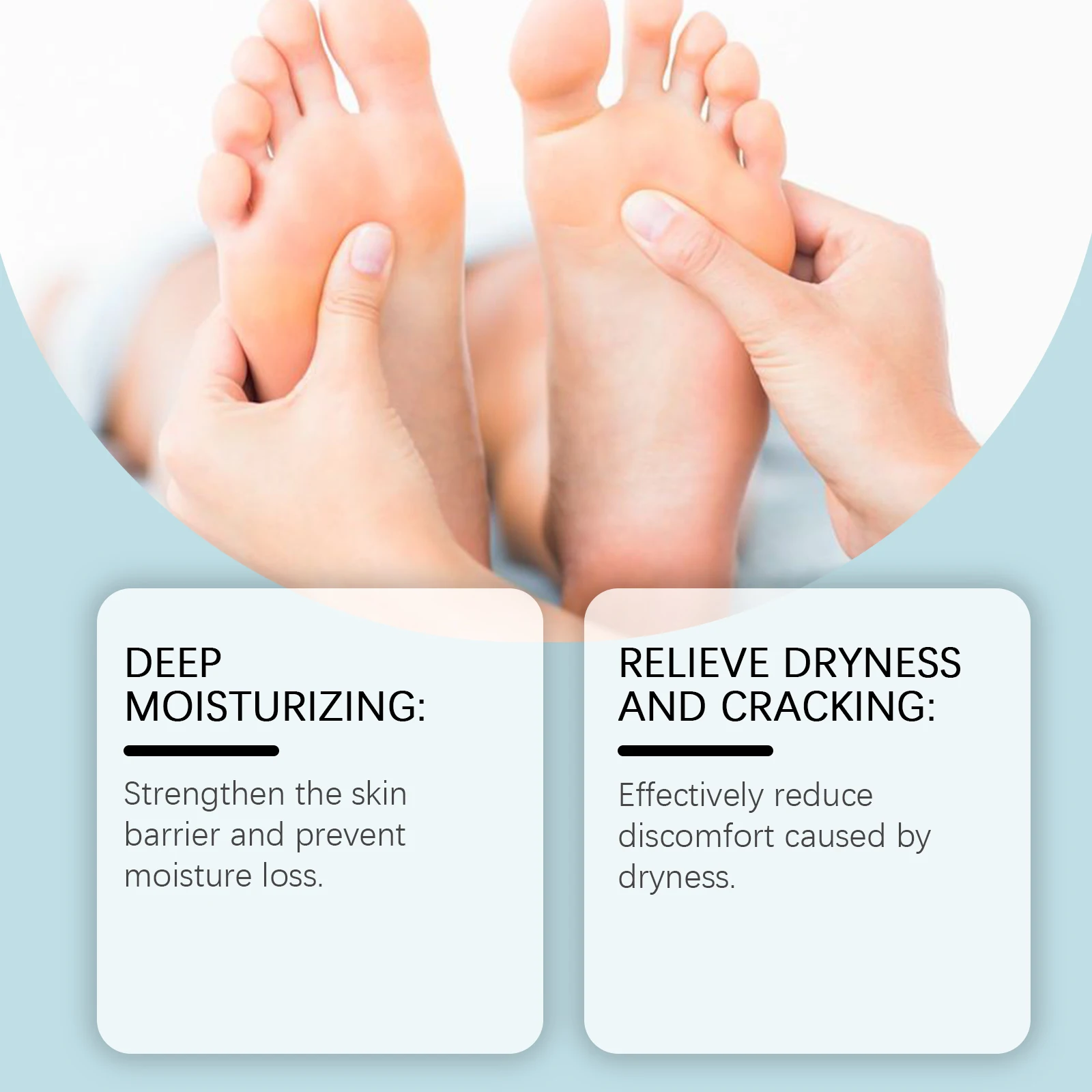 Foot Care Stick Peach Flavor Exfoliating Cracked Heel Repair Balm Stick Moisturizing Dry Feet Deeply Protect foot care daily 30g