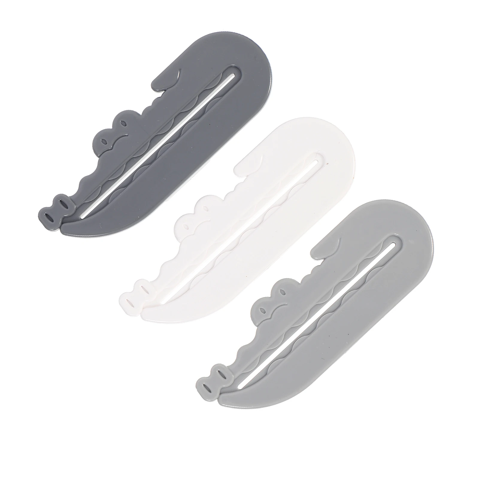 

3 Pcs Toothpaste Squeezer Premium Material Compact Lightweight Dispenses Even Amount Quality Life Helper Home Daily Use