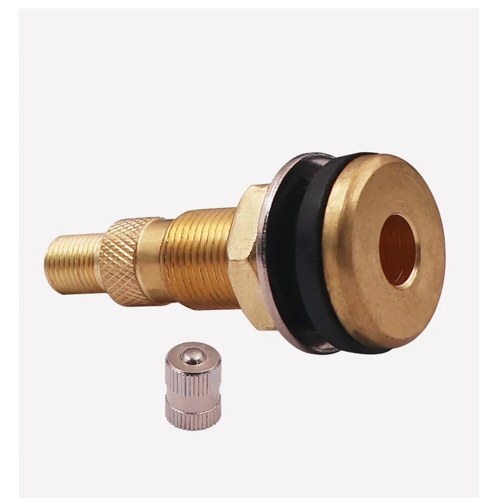 1Pcs Valve Stem Core Tubeless Air Leakage Heavily Duty Truck Agricultural Vehicle Construction Vehicles Copper Tire Valve Stem