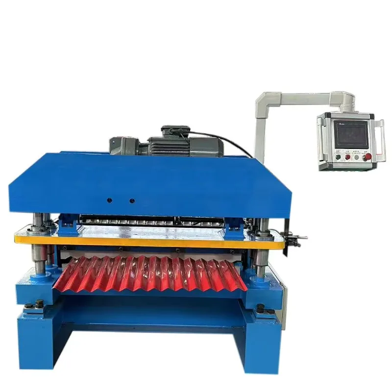 YG Customized Professional Manufacture Corrugated Standing Roofing Metal Sheets Roll Forming Machine For Building Material