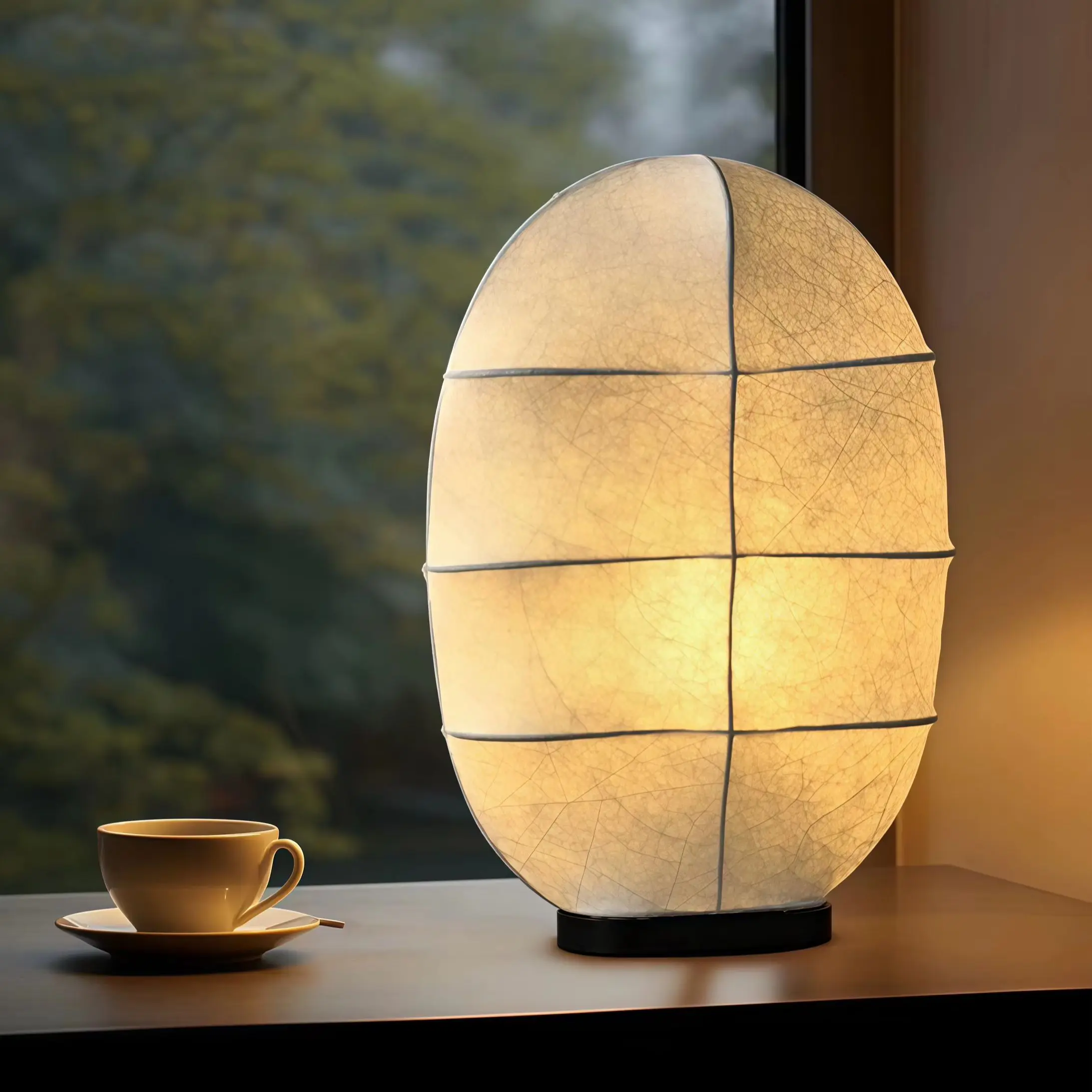French Retro Silk Floor Lamp - Wabi-Sabi Art Designer Lamp with Table Lamp Function for Villa Living Room