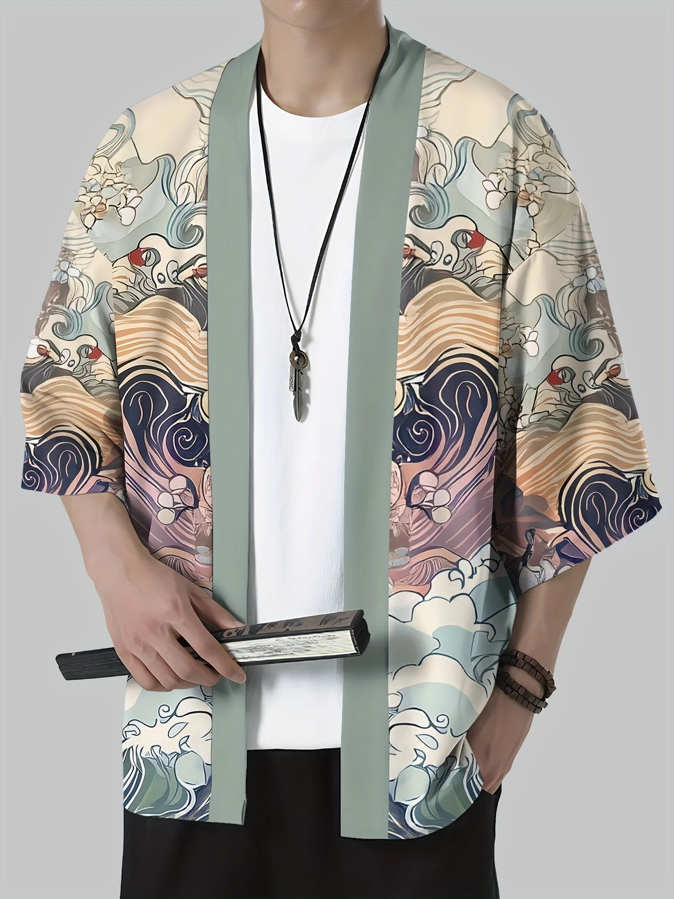 2026 Sommer Herren Kimono mit – Street Fashion Kimono Bewertung und Preis