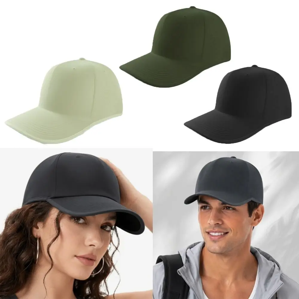 Creative Gift Seamless Baseball Cap Packable Quick Drying Outdoor Hat Polyester Breathable Visor Cap