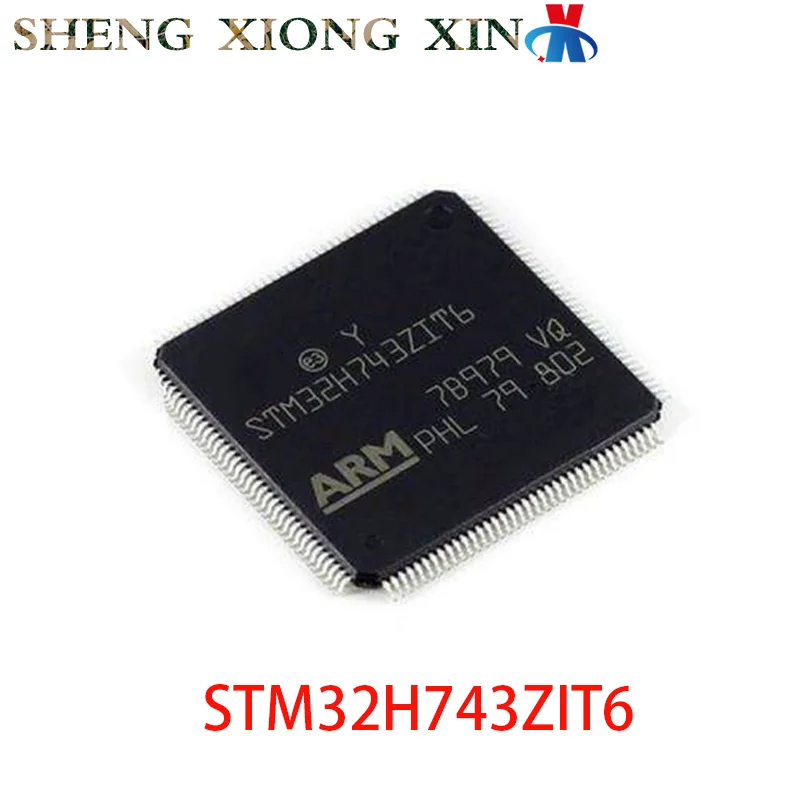 1pcs 100% NEW STM32H743ZIT6 LQFP-144 Microcontroller unit STM32H743 H743ZIT6 Integrated Circuit