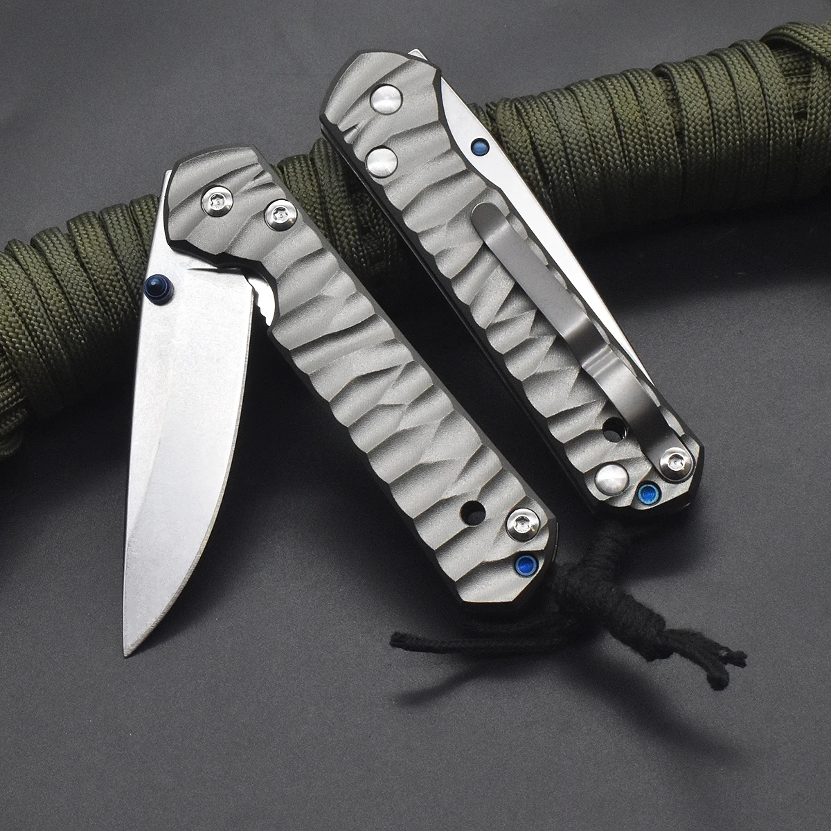 Coltello pieghevole D2 Acciaio Manico in lega di alluminio Coltello Outdoor Jungle Pocket Humting Sopravvivenza Strumento di salvataggio da campeggio EDC