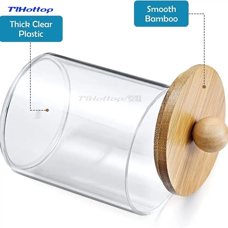 Cotton Swabs Receive A Box Of Portable Circular Make Up Cotton Powder Puff Receive Box With Makeup Cotton Box