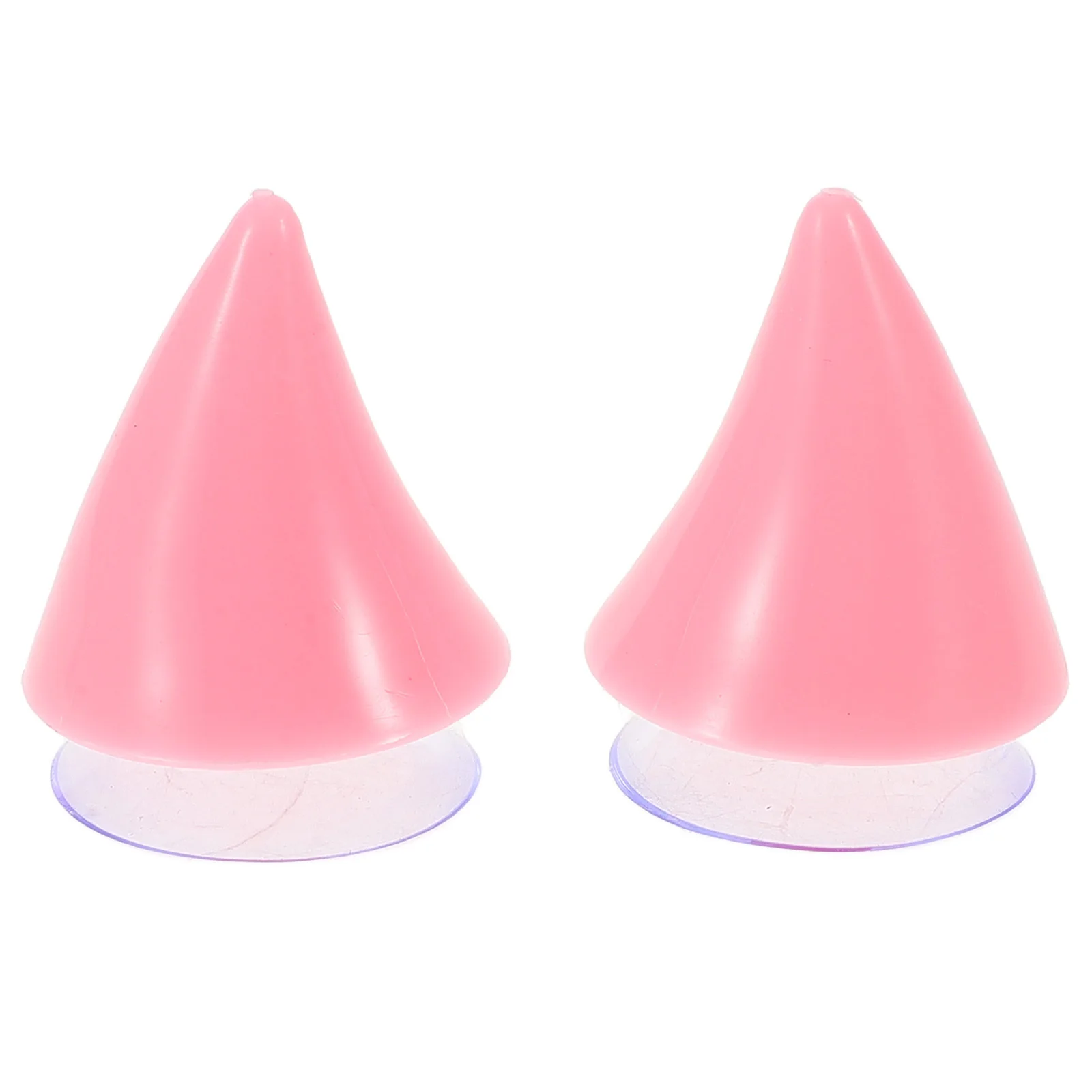 

1 Pair Horn Decoration Bull Shape Devil Horns For Motorcycle Suction Cup Mount Reusable Decor For Electric Scooter