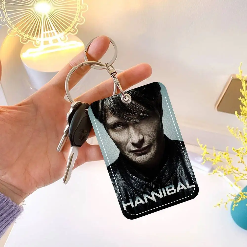 هانيبال فيلم مكتب التموين الرجال والنساء بطاقة الائتمان Keyrings بطاقة الطالب حامل بطاقة الهوية بطاقة حامل الاعتماد
