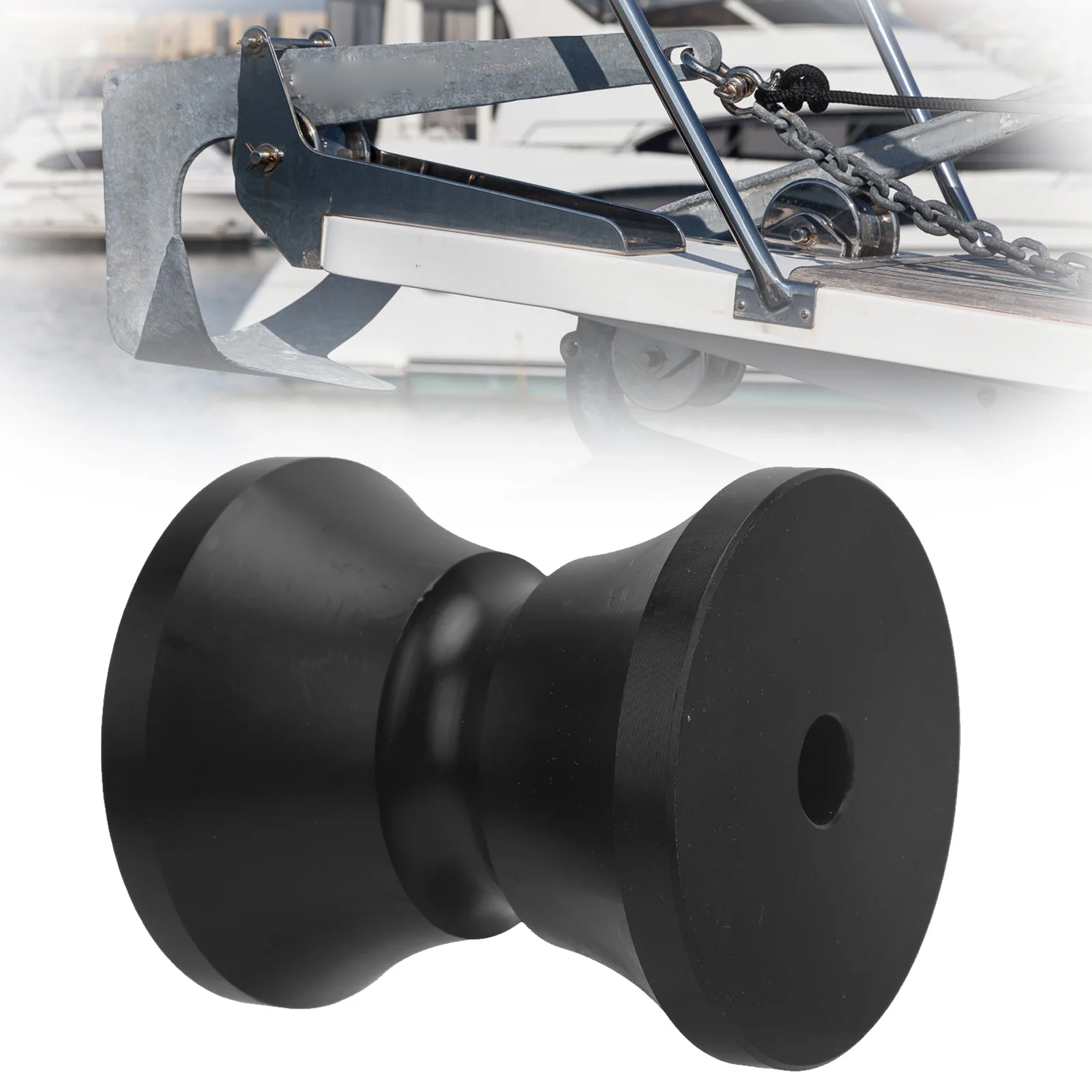 Bow Stop  Roller Buffering High Durability Heavy Duty Shock Absorption Boat Trailer Roller Assembly for Boat Yacht Trailer