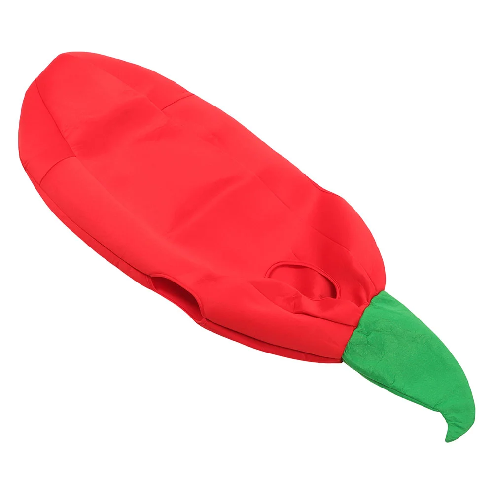 

Chili Pepper Costume Hot Clothes Novelty Kids Cosplay Accessories for Children's Costumes/dance