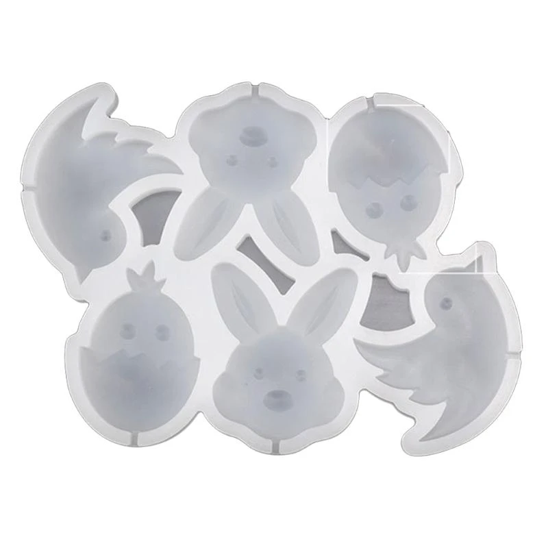 

Sugarcraft Mould Silicone Cartoon Lollipop Easter Bakeware Tools Kitchen Gift