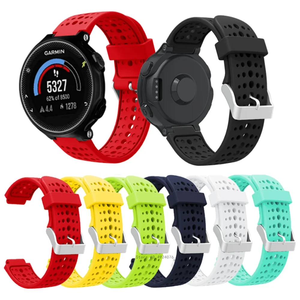 Intelligentes Armband für Garmin Forerunner 235 220 230 620 630 735 Ersatzarmband Silikonband Armband Outdoor Sport Armband