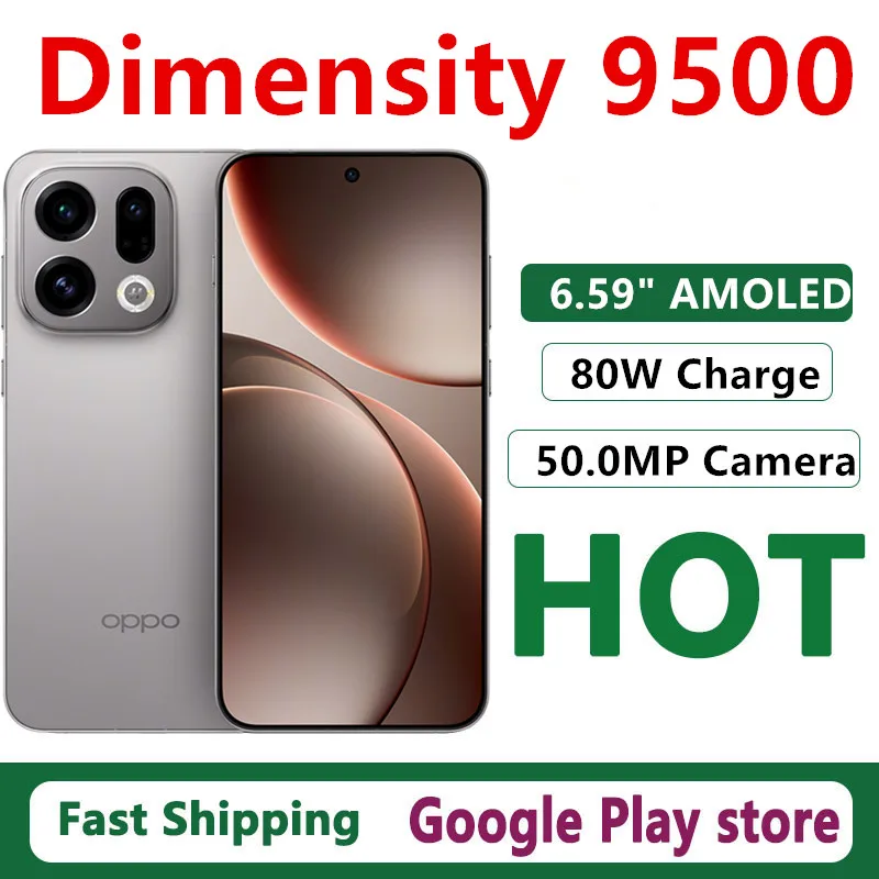 الأصلي ممن لهم البحث X9 الهاتف المحمول الأبعاد 9500 IP69 مقاوم للماء 6.59 "AMOLED 120HZ 50.0MP كاميرا 80 واط تهمة 7025 مللي أمبير بطارية