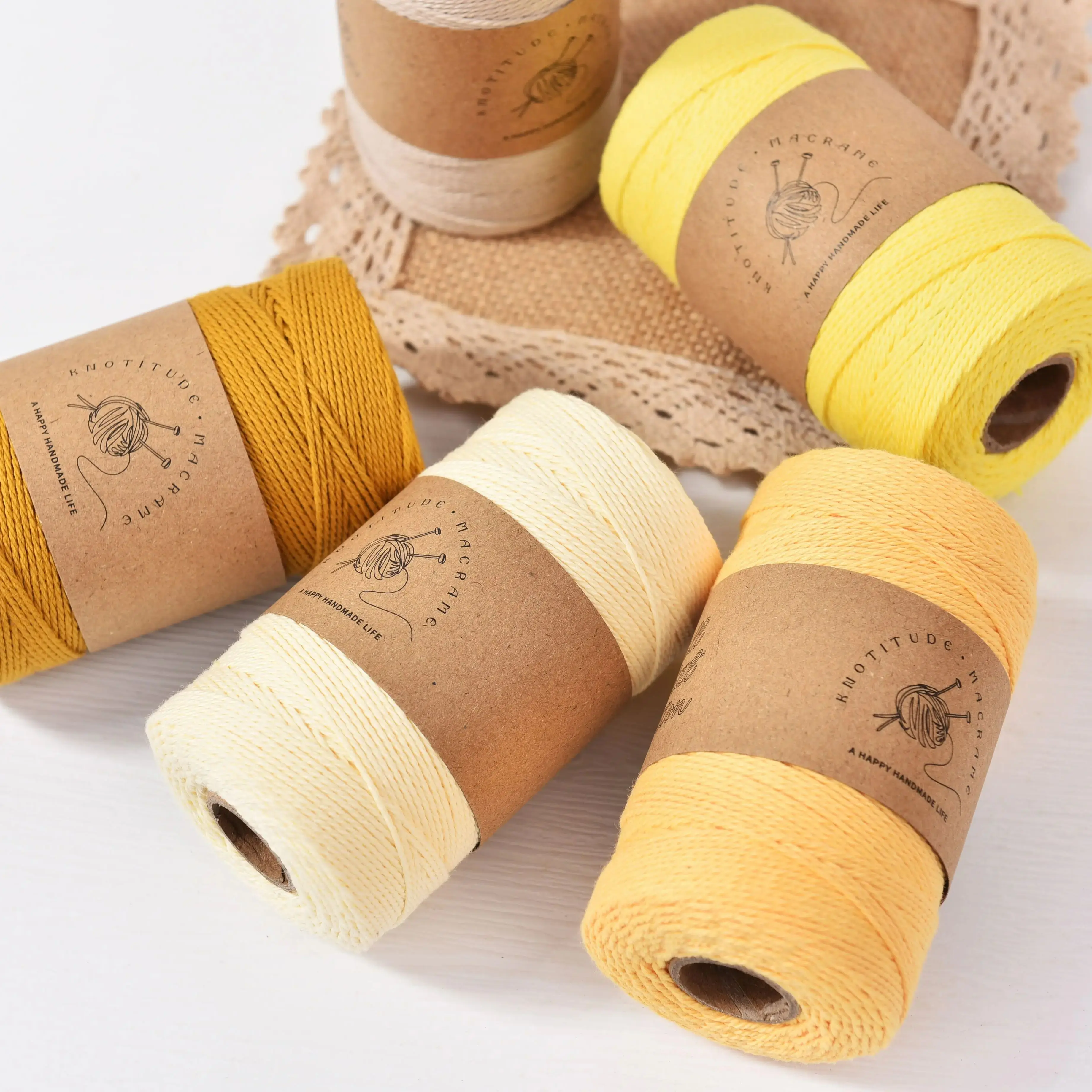 100% Cotton Hand Kn…