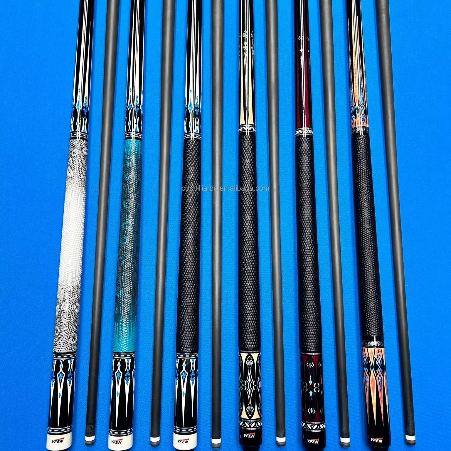 

STLF Good QualityYfen M7 M1M2 M3 High Quality Premium Pool Cue Stick Durable Full Carbon Billiards Cue