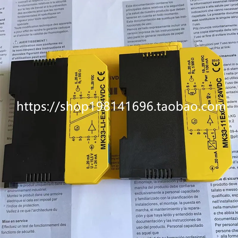 TURCK Safety Barrier MK33-LI-EX0/24VDC MK33-11EX0-Li/24VDC，1PCS