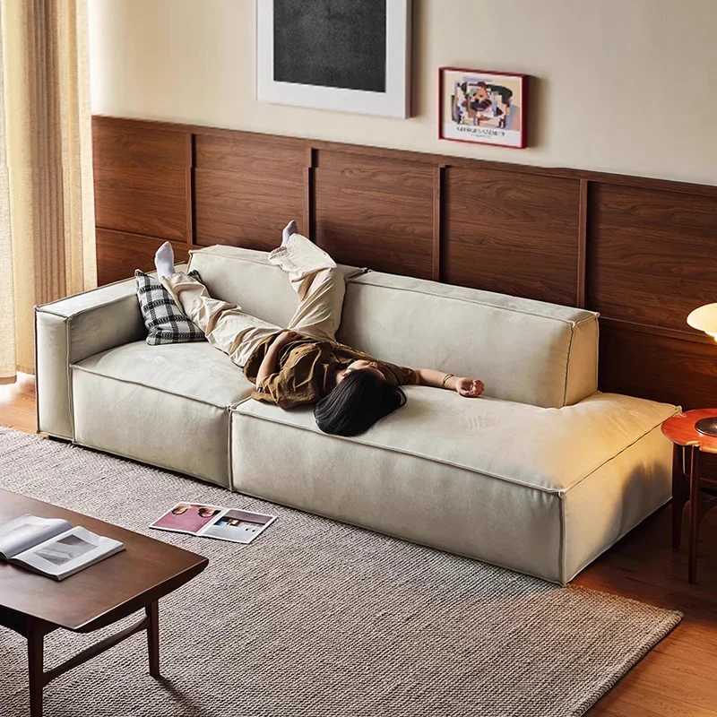 

Sectional Lazy Living Room Sofas Nordic White Lounge Designer Outdoor Sofa Room Decor Human Dog Bed Muebles Postmodern Furniture