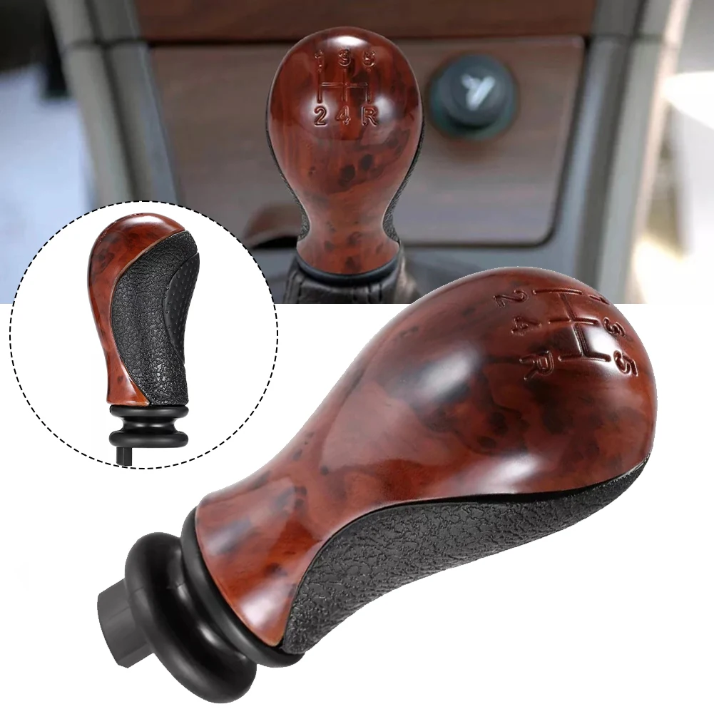 Sleek & Stylish Replacement Enhance Your Vehicle's Interior with this Efficiently Designed Manual Transmission Gear Head