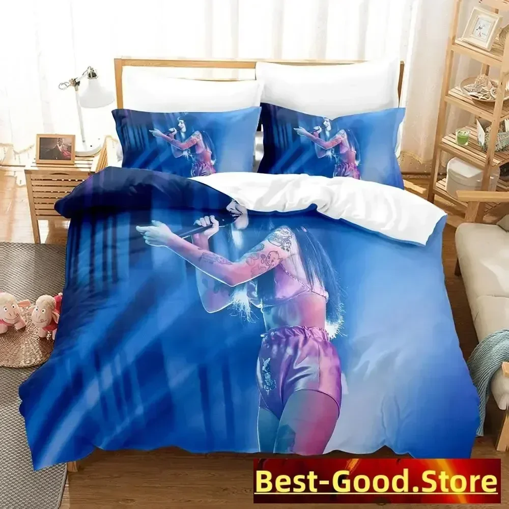 

2023 Sexy Singer Melanie Martinez Bedding Set Duvet Cover Sheet Printed Pillowcase Bed Full Queen King Size Comforter Bedroom