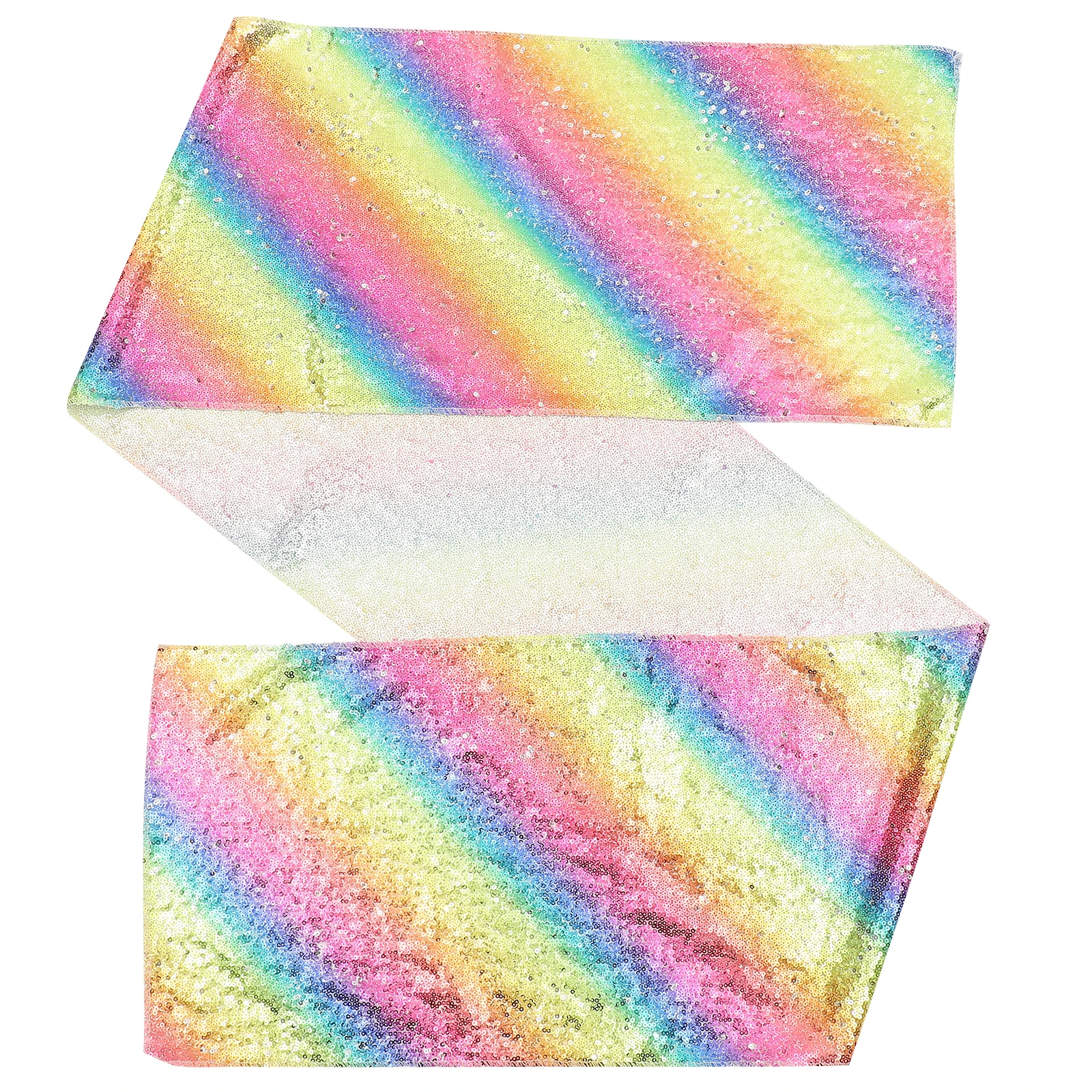 

Sequin Table Decorative Tablecloth Long Rectangle Round Tables Reusable Decorative Tablecloth Home Rainbow