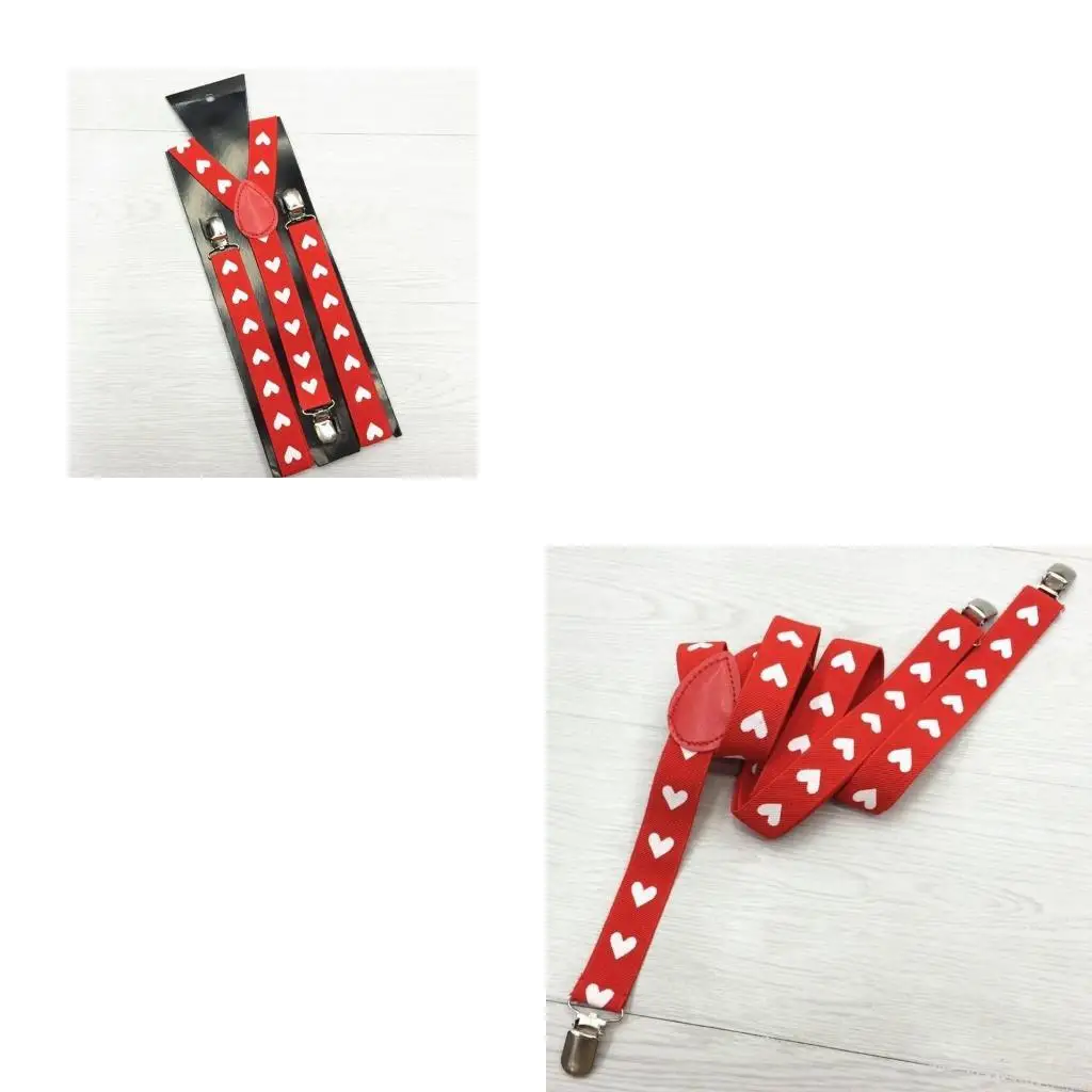 

72XE Suspenders for Formal Occasion for Men Women Wedding Photo Props Adjustable Suspenders Chain Multiple Color
