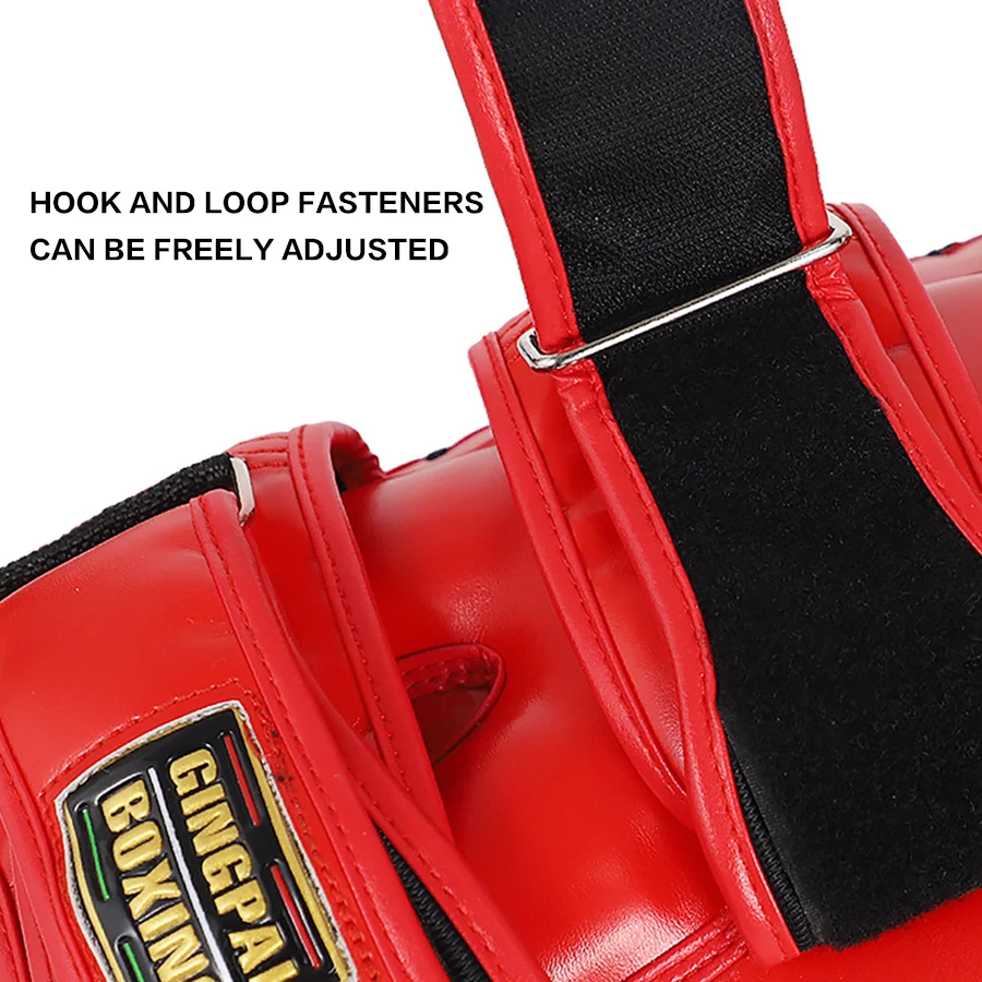 Picture 7: 1PC Boxing Pad Sand Bag Fitness MMA BoxingTaekwondo Hand Foot Kicking Pads PU Leather Training Gear Muay Thai Foot Target