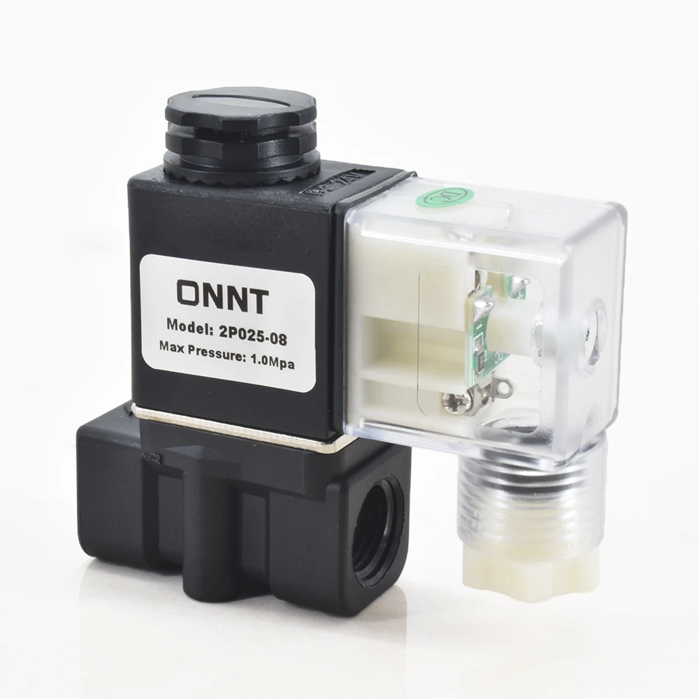 Magnetventil 2P025 2/2 way 1/8 inch 2P025-06 110V 220V AC 12V 24V DC Electric Air Mini Pneumatic Solenoid Valve Pneumatik — Detail 4