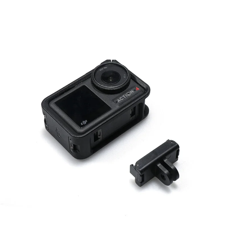 Magnetic Quick Release Base Bracket 1/4 Screw Interface Mount Adapter For DJI OSMO Action 4 /3/2 Action Camera Accessories