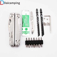 Daicamping DL301 Folding Knife Multifunctional Multi Tools Blade Cutter EDC Multitools Gear Plier Multi-tool Survival Knife