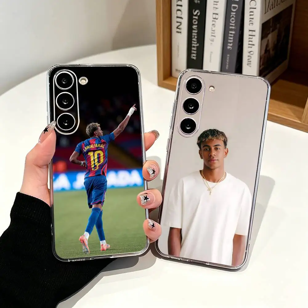 Gem of La Masia Vinicius Junior-s Clear Phone Case for Samsung Galaxy A71, A70, A52, A51, A40, A30
