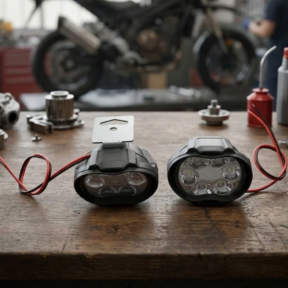 1200LM Bright Bulb Motorcycle LED Light Motorcycle Headlight Upgrade 1200LM Output 6500K Color Temperature 10000 Hours Lifespan