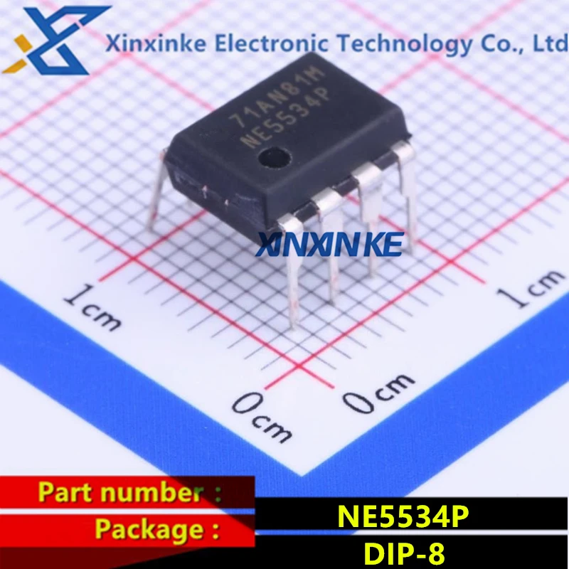 NE5534P NE5534 DIP-8 Operational Amplifiers - Op Amps Low Noise Amplifier ICs Brand New Original