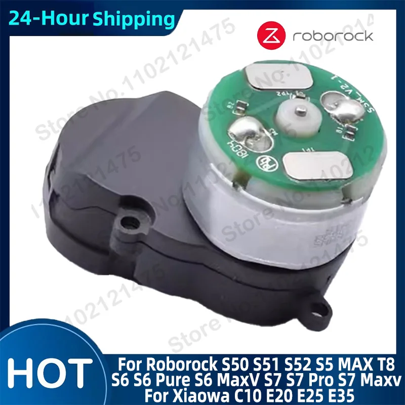 Original Side Brush Gearbox Motor Module Parts For Roborock S7 Pro T8 S50 S51 S52 S5 Max S6 Pure S6 MaxV Replacement Accessories