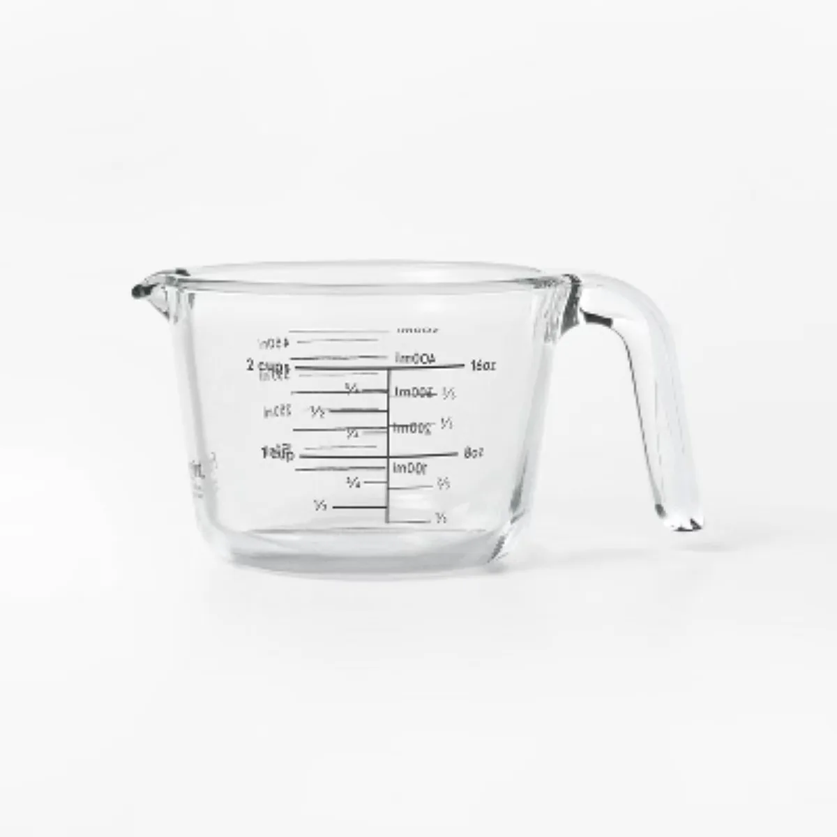 

2 Cup Glass Measuring Cup Clear, : Borosilicate, Microwave & Dishwasher Safe, 16 Ounces， kitchen gadgets