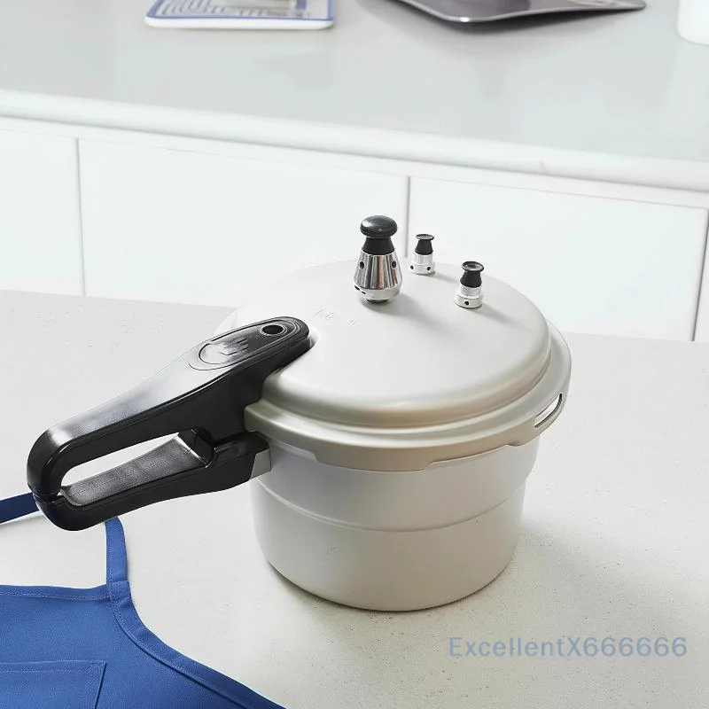 High Pressure Cookware Scratch Resistant Stainless Iron with Pressure Valve Kitchen Cooking Essentials