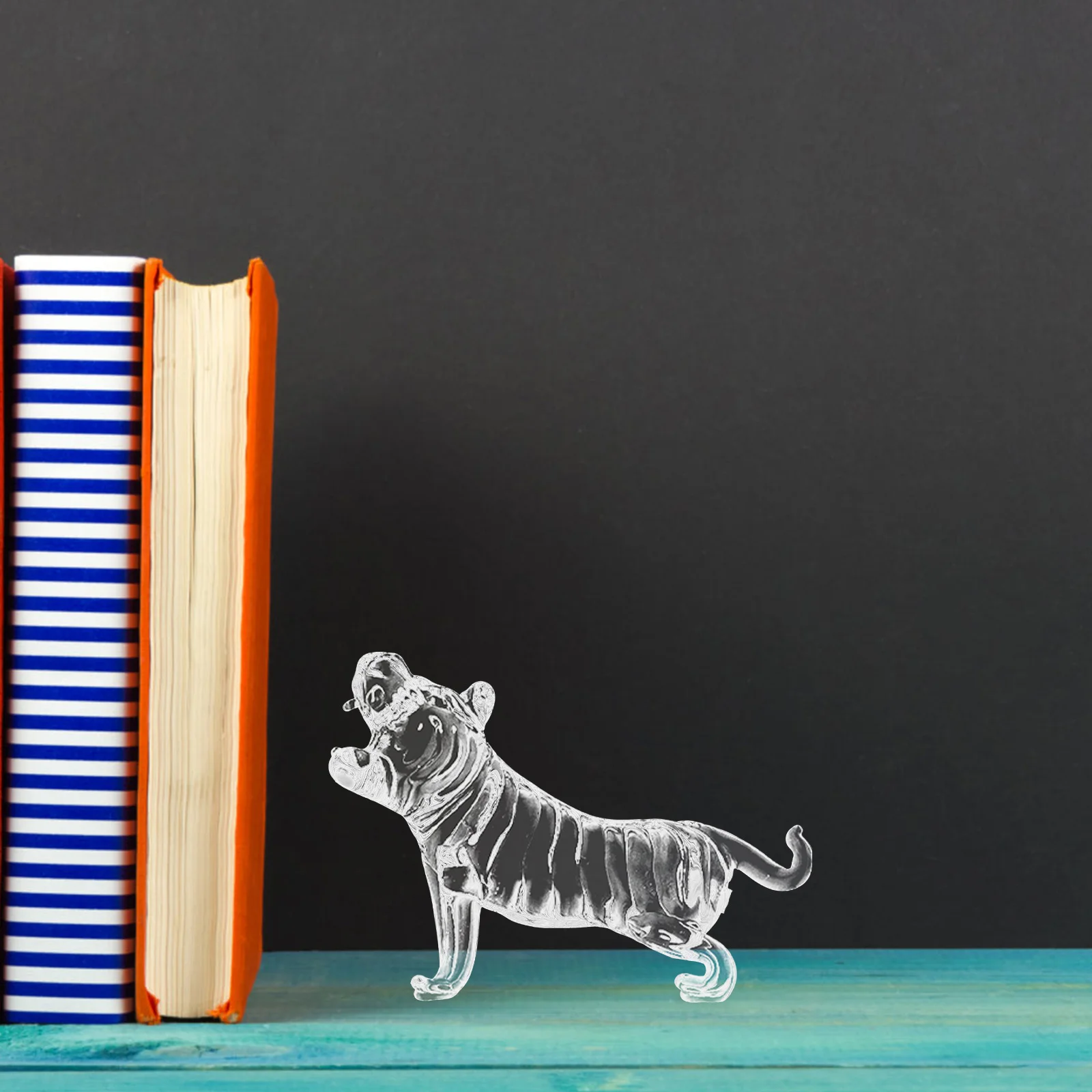 

Crystal Glass Statue Elegant Home Decor For Living Room Bedroom Office Wedding Desktop Tiger Statue Christmas Decoration