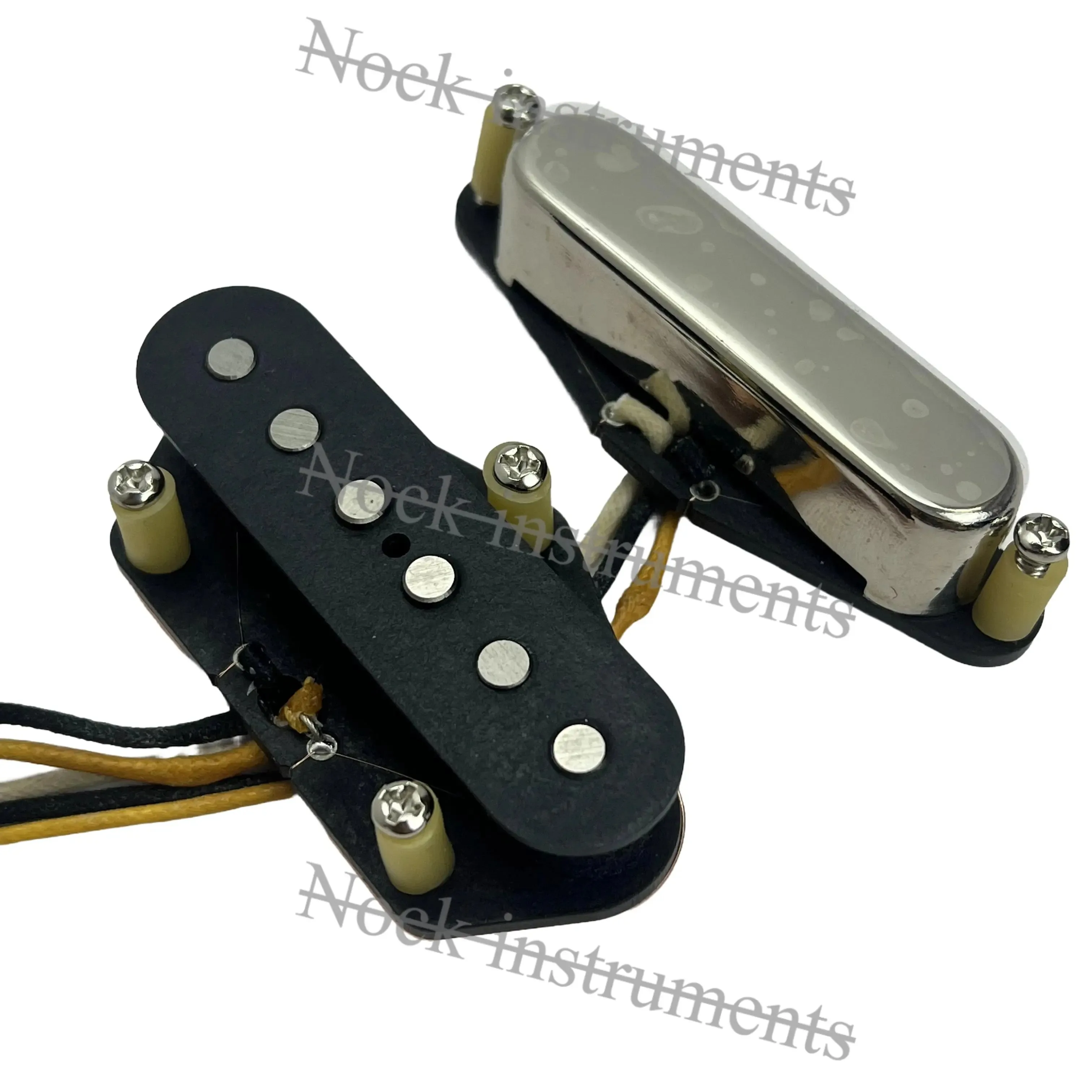 Texas Electric Guitar Pickups Classic Alnico 5 Magnet Strap Flat Bar Staggered Pole Bridge Pickups TL Guitar Accessories