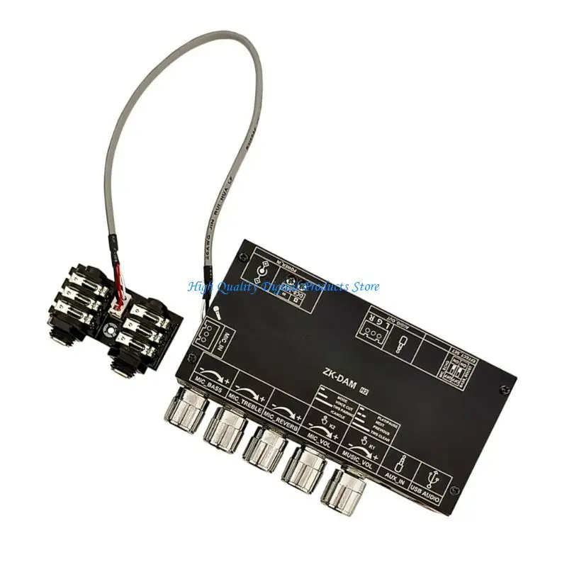 U2JE ZK-DAM Karaoke Reverberation Amplifier Board Bluetooth-compatible Insolated