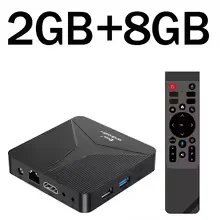 TV98 ATV RK3518 TV Box Android 14 Dual-Band WiFi 2.4G/5G BT5.0 4K 8K Decodering Ultra HD Spraakafstandsbediening Streaming Set-Top Box