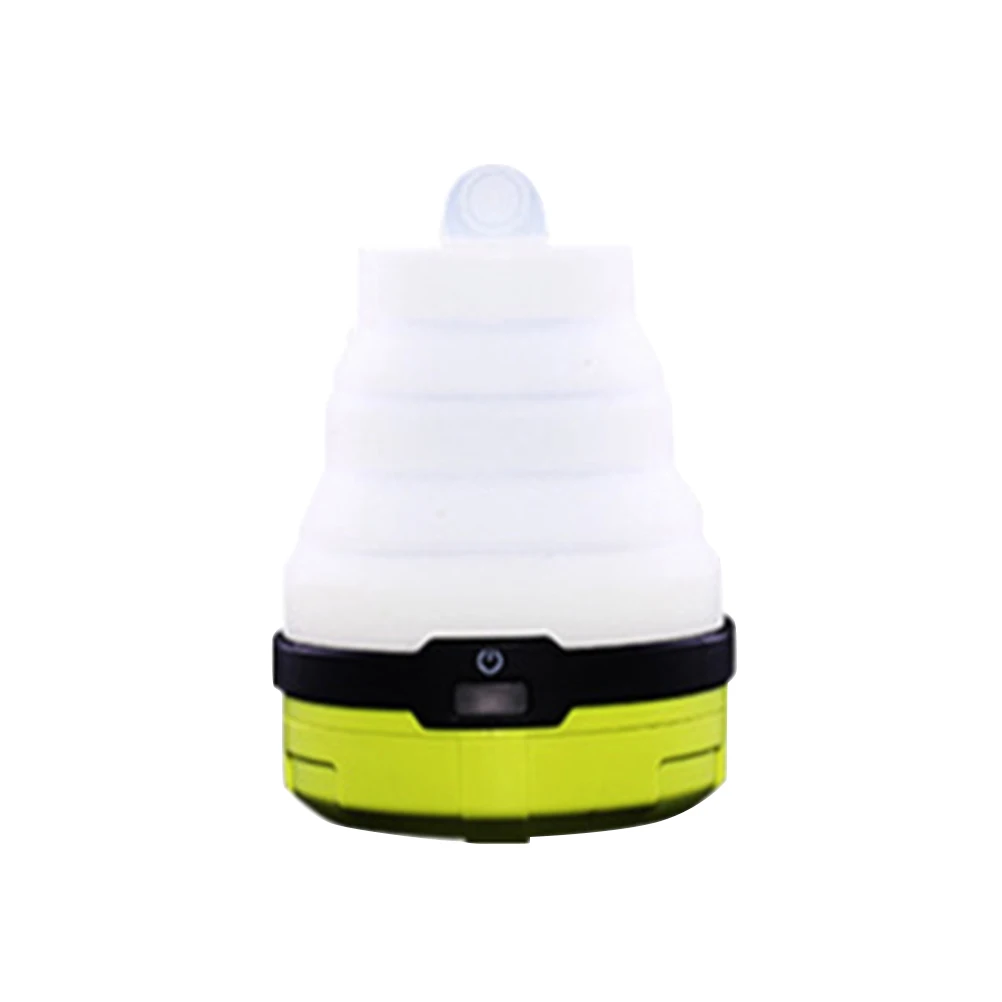 

Collapsible Outdoor Flashlight LED Camping Lantern for Hiking Foldable Emergency IPX4 Waterproof Silica Gel Rechargeable