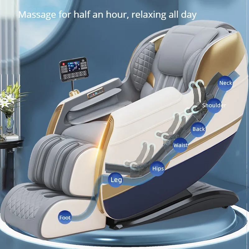 Intelligent voice massage chair household full body electric multi-function luxury space capsule intelligent massage sofa view 3