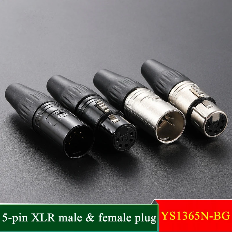 Gold-Plated 5-Pin X…