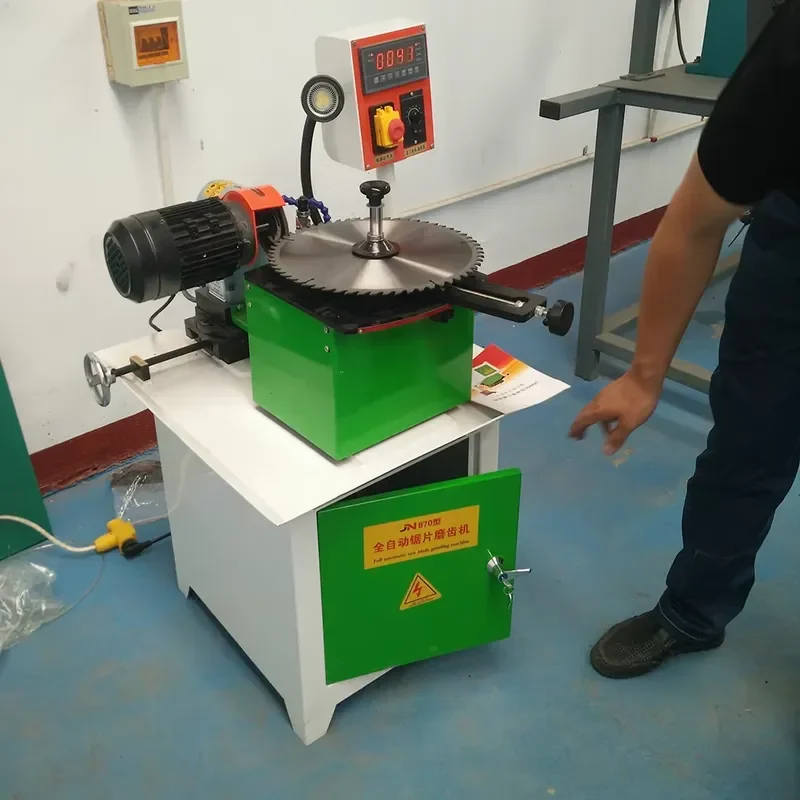 Electric Chain Saw Circular Blade Sharpener Blade Grinding Machine
