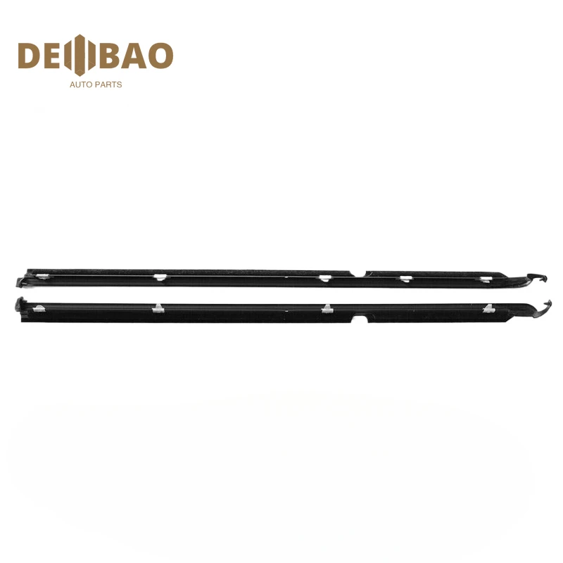 NA01-58-810F L+R Door Glass Window Weatherstrip Seals Set For Miata 1990-2005