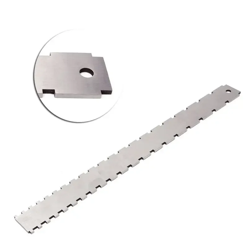 Notched Guitar Neck Straight Edge Stainless Steel For  Gibson Luthier Tool Silver Guitar Accessories And Parts